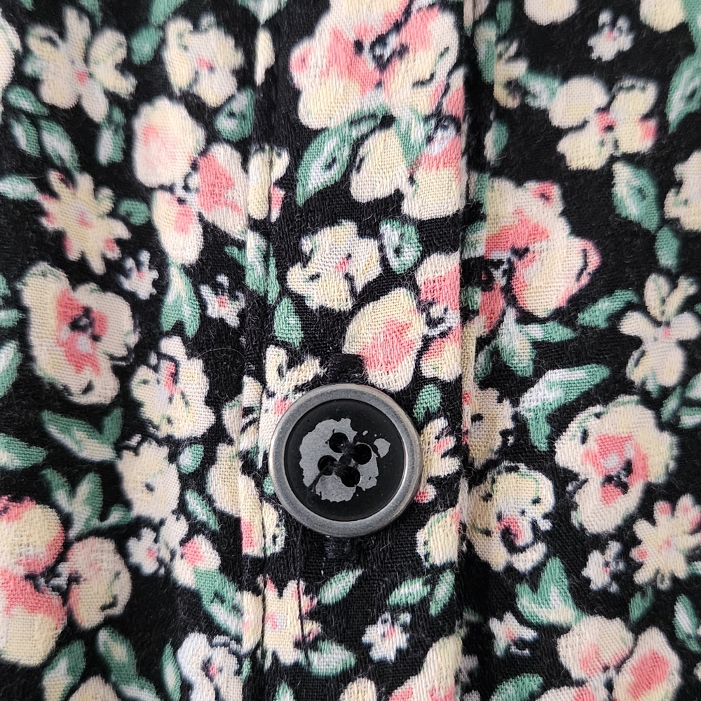 Free People Floral Maxi Dress - Black and White - Picture 6 of 10